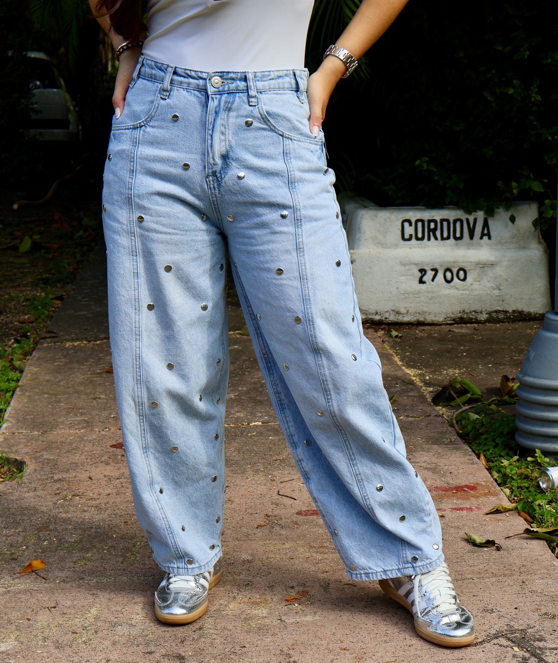Corina Barrel Jeans