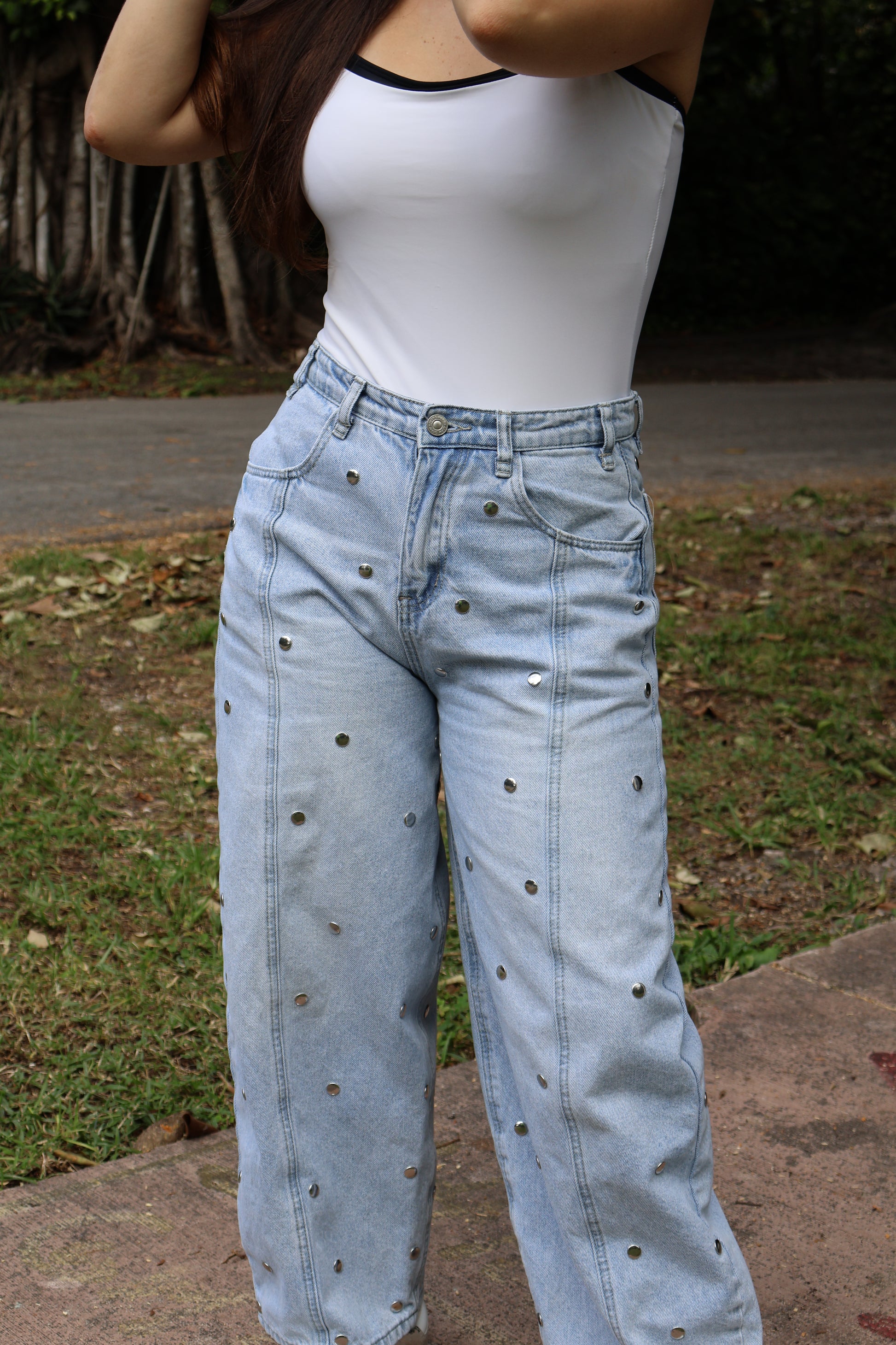 Corina Barrel Jeans
